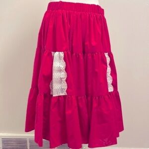 Vintage fashions by Bettye square dancing swing skirt